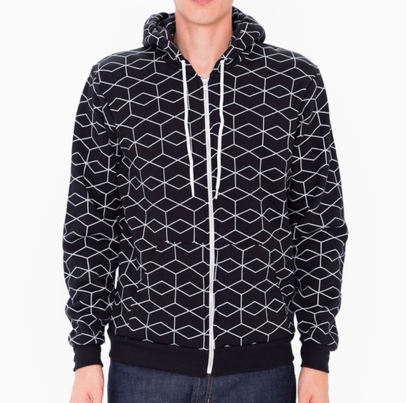 AA geometric hoodie